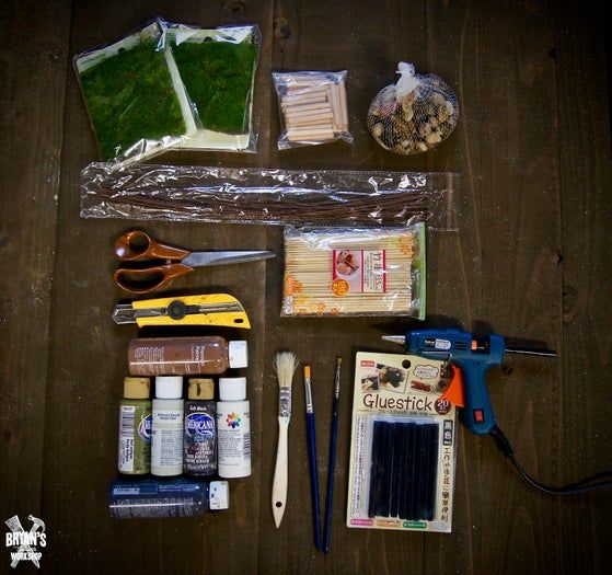 低成本自制纸粘土配方及DIY鬼屋教程-第5张图片-趣作屋