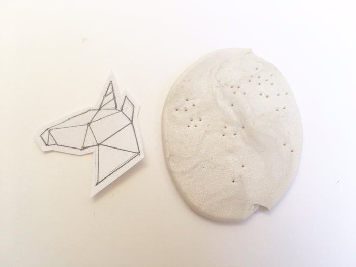 低成本软陶多边形项链DIY教程-第4张图片-趣作屋