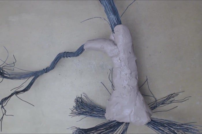 自制树枝装饰品教程-家庭DIY铁丝造型摆件制作-第7张图片-趣作屋