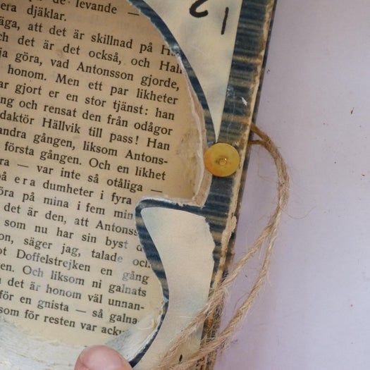 旧书改造书虫微缩场景装饰阅读角制作教程-第28张图片-趣作屋