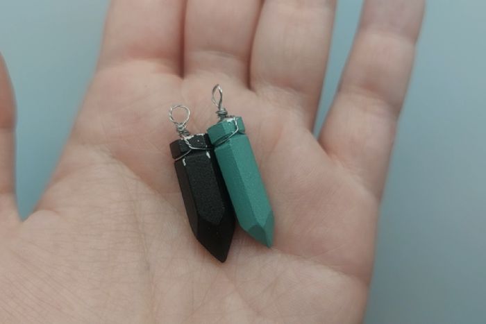 自制水晶宝石教程：风干粘土打造独特饰品-第28张图片-趣作屋