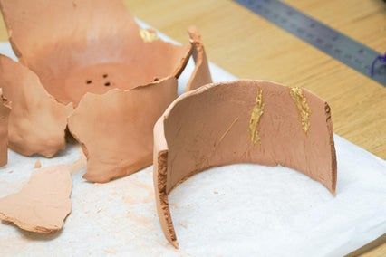 风干黏土手工碗制作与金缮修复全攻略-第19张图片-趣作屋