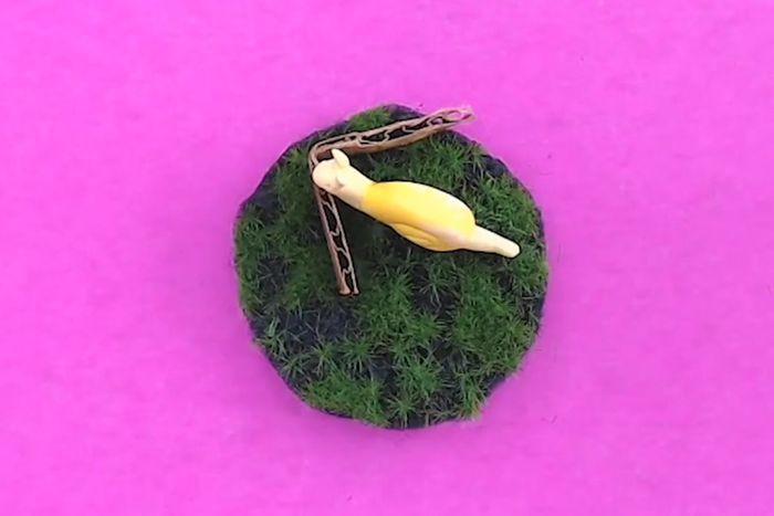 空气干燥粘土制作迷你精灵花园教程-第26张图片-趣作屋