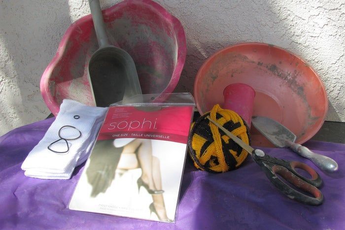 低成本水泥地精DIY教程-庭院装饰手作指南-第2张图片-趣作屋