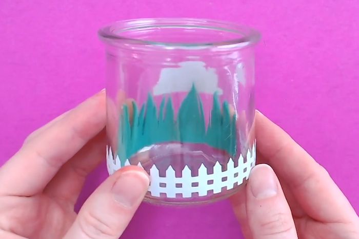 空气干燥粘土制作迷你精灵花园教程-第28张图片-趣作屋