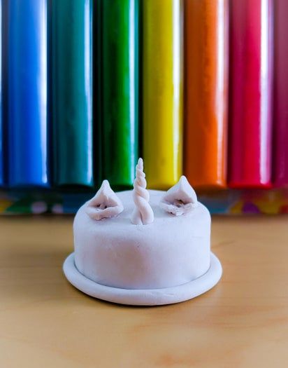 彩虹黏土蛋糕DIY教程-手工制作迷你创意摆件-第17张图片-趣作屋 彩虹黏土蛋糕DIY教程-手工制作迷你创意摆件-第17张图片-趣作屋