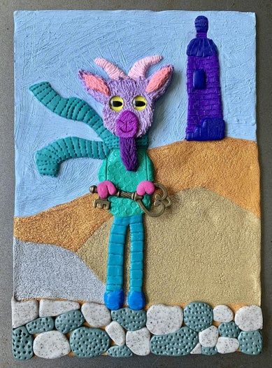 低成本手工粘土笔记本封面制作教程-第14张图片-趣作屋