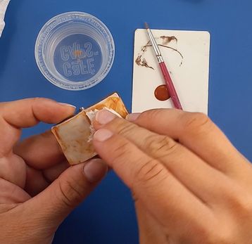 手工制作微型书籍教程：聚合物黏土与风干黏土应用-第24张图片-趣作屋