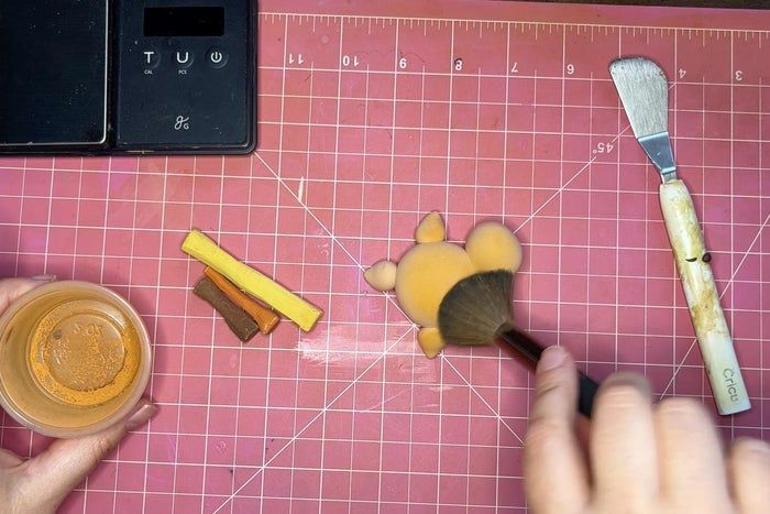 低成本手工制作乌龟造型松饼摆件教程-第6张图片-趣作屋