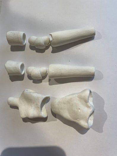 自制球形关节可动人偶教程:风干粘土与弹力绳的创意制作-第7张图片-趣作屋 自制球形关节可动人偶教程:风干粘土与弹力绳的创意制作-第7张图片-趣作屋