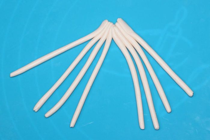 聚合物粘土微缩圣诞面包制作教程——DIY捷克传统Vánočka-第8张图片-趣作屋