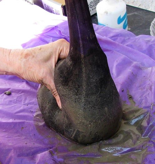 低成本水泥地精DIY教程-庭院装饰手作指南-第12张图片-趣作屋