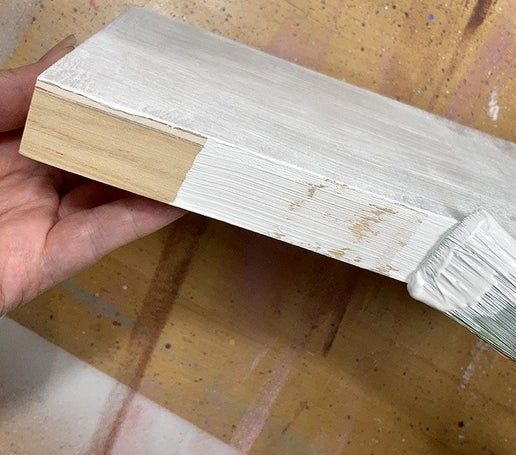 仿生绿叶马赛克制作教程：亚克力模板与空气粘土工艺-第7张图片-趣作屋