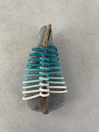 日式篮石装饰手作教程：聚合物粘土制作方法与创意设计-第7张图片-趣作屋