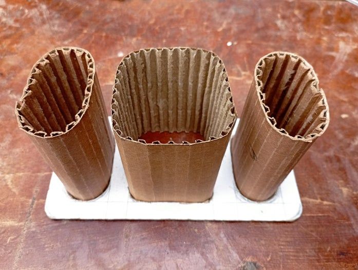 白水泥DIY牙刷架制作教程-家庭手工模具教程-第12张图片-趣作屋