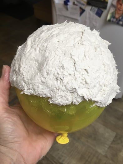 自制纸浆雕塑黏土配方对比与藤壶制作教程-第11张图片-趣作屋