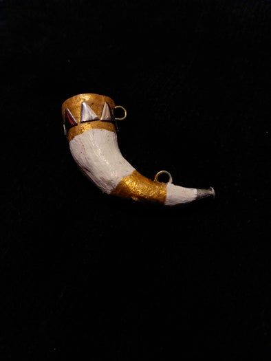 自制指环王刚铎号角教程-聚合物粘土迷你版制作-第15张图片-趣作屋