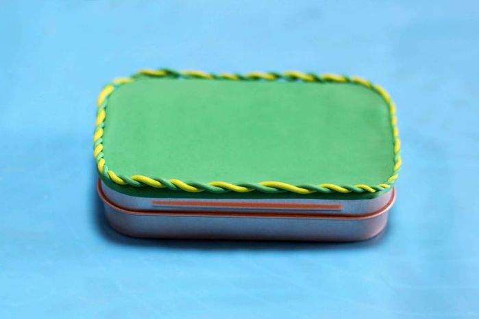 聚合物粘土手工DIY收纳盒教程：从设计到制作全过程-第7张图片-趣作屋