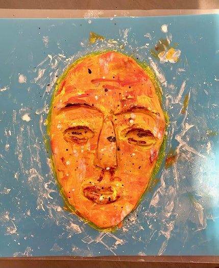 风干黏土笑脸雕塑制作教程-第19张图片-趣作屋