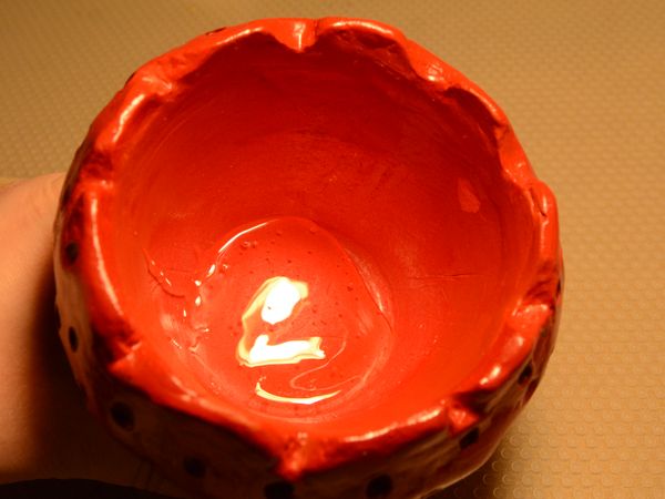 草莓造型花盆手工制作教程:风干黏土DIY创意容器-第31张图片-趣作屋 草莓造型花盆手工制作教程:风干黏土DIY创意容器-第31张图片-趣作屋