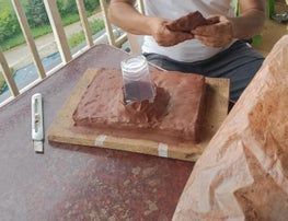 环保黏土自制象头神雕塑教程-第5张图片-趣作屋