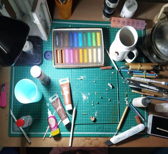 自制黏土微缩拉面碗教程-低成本DIY步骤详解-第2张图片-趣作屋