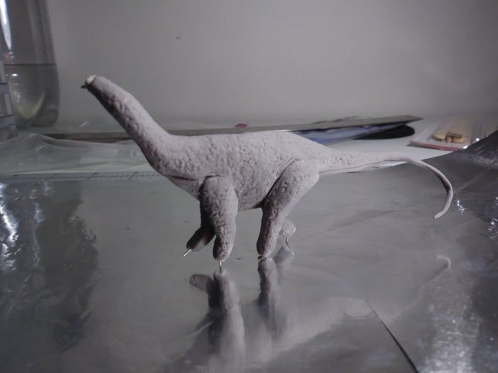 高精度微型恐龙模型制作全攻略-第14张图片-趣作屋