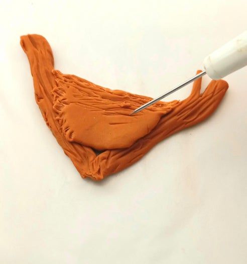 靛蓝雀鸟巢项链手工制作教程-第11张图片-趣作屋