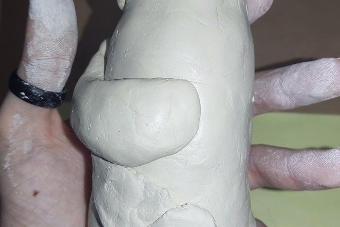 塞尔达传说海利亚女神像烛台手工制作教程-第13张图片-趣作屋