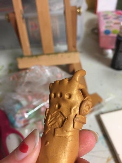 自制迷你无限手套教程-聚合物粘土DIY-第16张图片-趣作屋