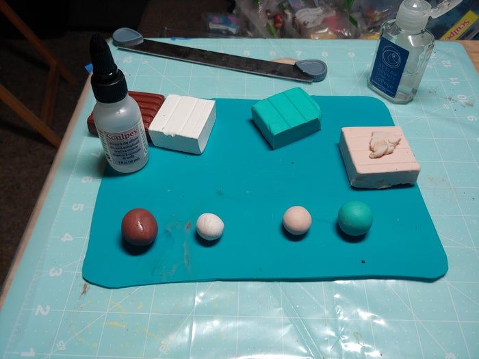 DIY微缩花园地精教程——聚合物黏土制作全步骤-第2张图片-趣作屋