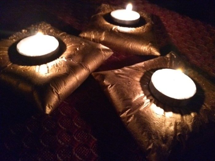 低成本自制白水泥褶皱烛台教程-第11张图片-趣作屋