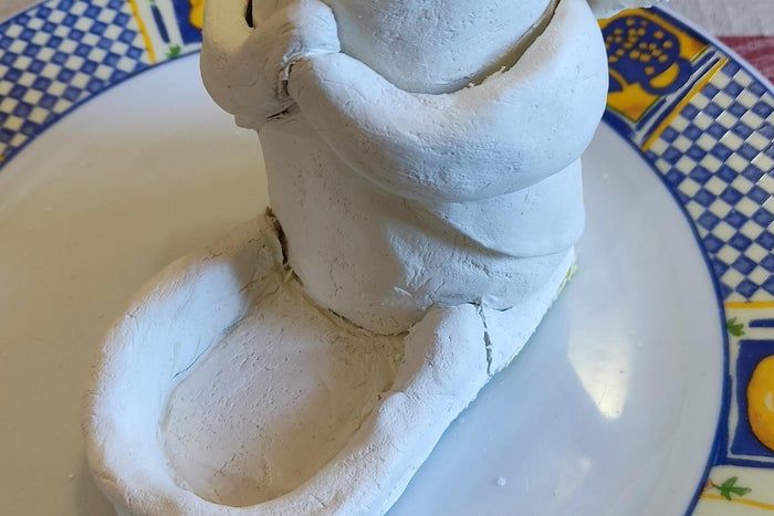 塞尔达传说海利亚女神像烛台手工制作教程-第27张图片-趣作屋