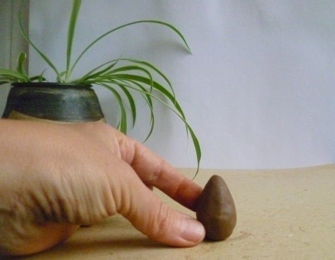 空气干燥粘土制作森林小动物教程-自然素材手工指南-第16张图片-趣作屋