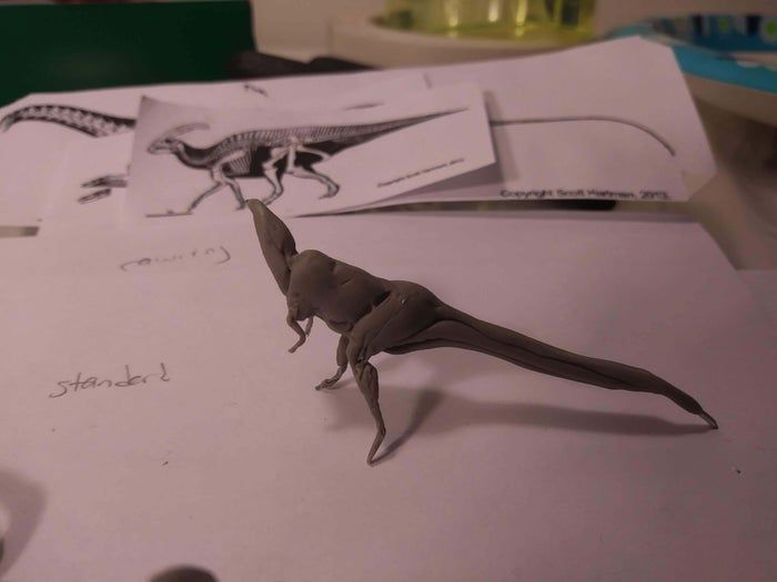 高精度微型恐龙模型制作全攻略-第10张图片-趣作屋