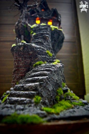 低成本自制纸粘土配方及DIY鬼屋教程-第14张图片-趣作屋