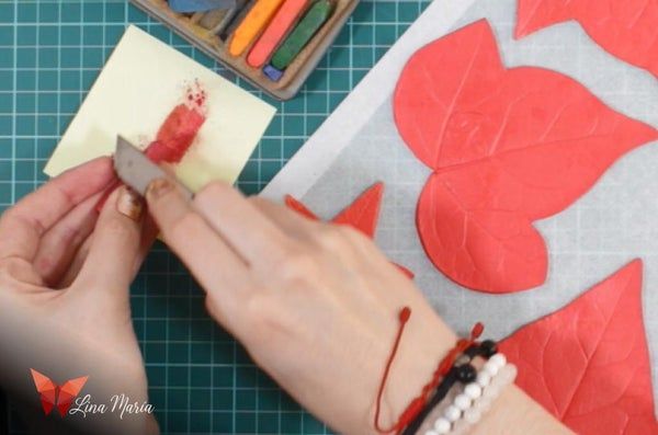 红叶软陶杯垫制作教程-详细步骤与材料清单-第12张图片-趣作屋 红叶软陶杯垫制作教程-详细步骤与材料清单-第12张图片-趣作屋