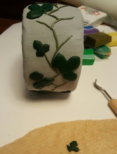 空纸筒手工腕带制作教程-聚合物粘土花朵装饰-第9张图片-趣作屋 空纸筒手工腕带制作教程-聚合物粘土花朵装饰-第9张图片-趣作屋