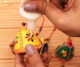 低成本自制拉贾斯坦风格壁饰教程-废弃材料DIY-第33张图片-趣作屋