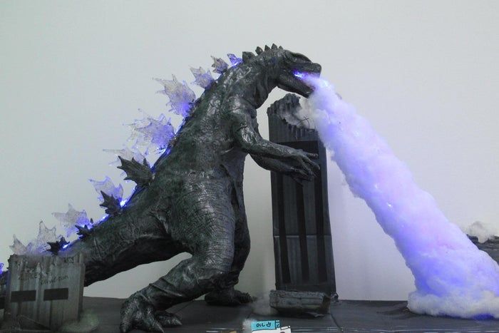 自制发光哥斯拉LED夜灯教程及原子吐息特效制作-第31张图片-趣作屋