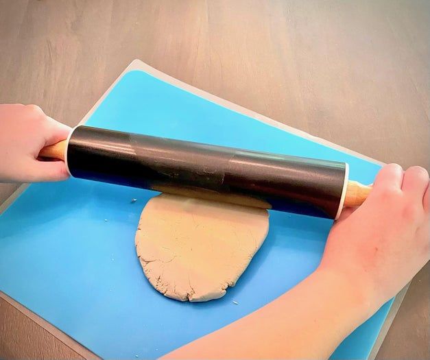 风干黏土笑脸雕塑制作教程-第5张图片-趣作屋