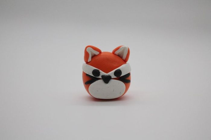 聚合物黏土狐狸挂件DIY教程-第25张图片-趣作屋