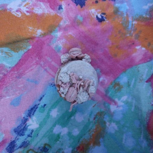 低成本软陶制作1:12迷你滴落蛋糕教程-第24张图片-趣作屋