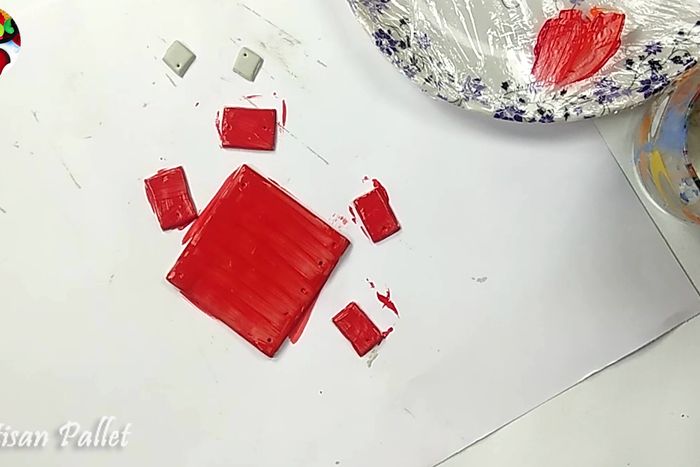 DIY聚合物粘土首饰制作教程——简单易学的手工项链与耳饰套装-第10张图片-趣作屋 DIY聚合物粘土首饰制作教程——简单易学的手工项链与耳饰套装-第10张图片-趣作屋