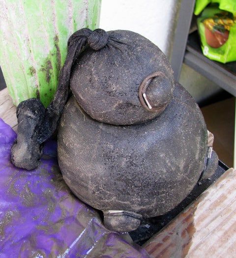 低成本水泥地精DIY教程-庭院装饰手作指南-第17张图片-趣作屋