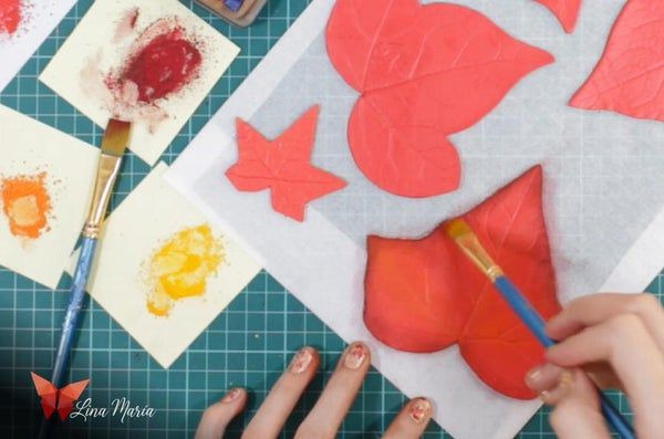 红叶软陶杯垫制作教程-详细步骤与材料清单-第13张图片-趣作屋 红叶软陶杯垫制作教程-详细步骤与材料清单-第13张图片-趣作屋