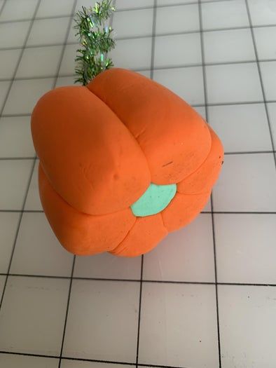 简易粘土南瓜造型制作教程-第19张图片-趣作屋