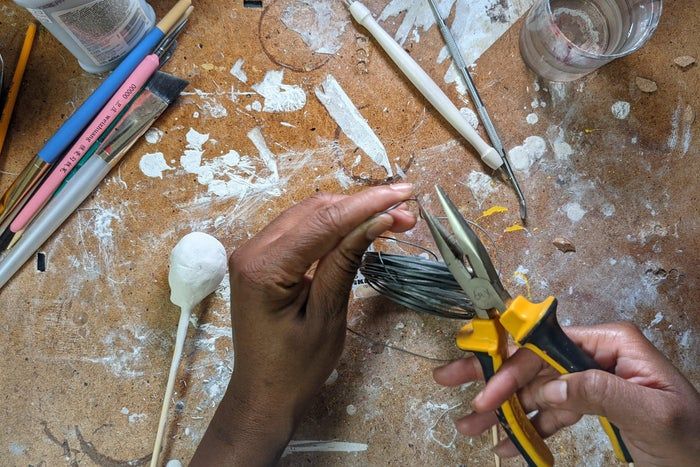 自制印尼传统木偶教程：创意纸黏土DIY全攻略-第16张图片-趣作屋