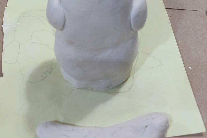 塞尔达传说海利亚女神像烛台手工制作教程-第25张图片-趣作屋