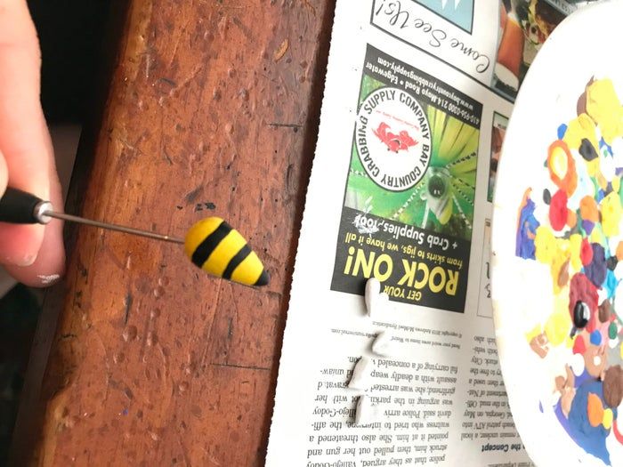 聚合物粘土手作蜂巢花器教程：空气凤梨支架DIY全攻略-第22张图片-趣作屋